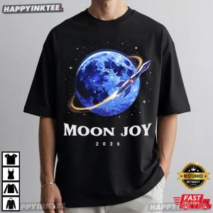 Copy Moon Joy Artemis 2 Mission Space Exploration T Shirt (1)