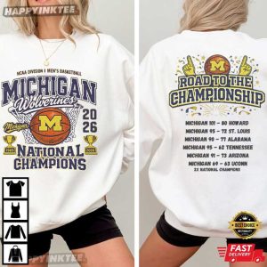 Michigan Wolverines 2026 National Champions T Shirt (1)