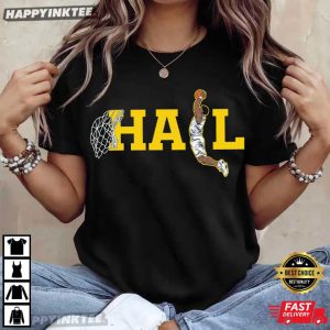 Michigan Wolverines Hail Dunk Basketball T Shirt (4)