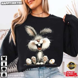 Joyful Easter Bunny Spring Rabbit Easter Day T Shirt (1)