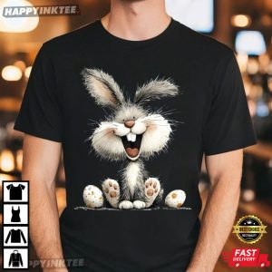 Joyful Easter Bunny Spring Rabbit Easter Day T Shirt (4)