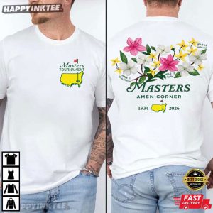 Masters Tournament Masters Amen Corner Nation Golf T Shirt (1)