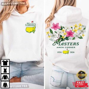 Masters Tournament Masters Amen Corner Nation Golf T Shirt (2)