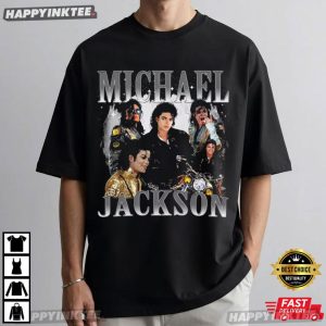 Michael Jackson Legendary King Of Pop Retro Music Lover Gift T Shirt (2)