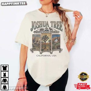 Joshua Tree National Park Vintage California Desert USA T Shirt (3)