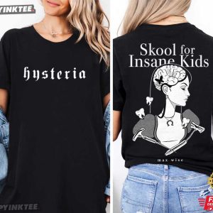 Hysteria Skool for Insane Kids Max Wise T-Shirt