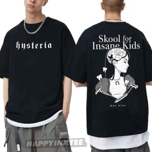 Hysteria Skool for Insane Kids Max Wise T Shirt (3)