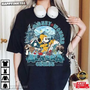 Disney Wonder Alaska Magic Cruise Mickey And Friends T Shirt (2)