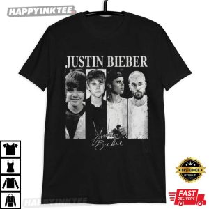 Justin Bieber Musical Journey Eras Vintage Fan Gift T Shirt (3)