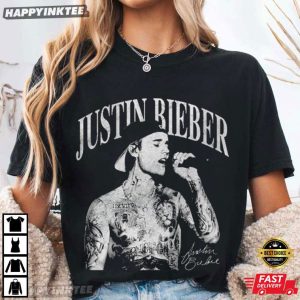 Justin Bieber Vintage Retro Tour Concert Music Lovers T Shirt (2)
