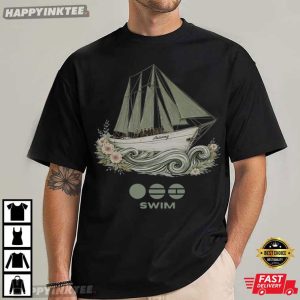 BTS Arirang Swim Floral Sailboat Kpop Gift T Shirt (4)