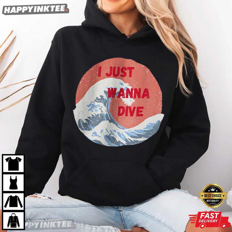 BTS Swim I Just Wanna Dive Wave K-pop Fan Gift T-Shirt BTS Swim I Just Wanna Dive Wave K-pop Fan Gift T-Shirt