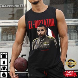 El Dictator Kylian Mbappe Portrait Military Uniform T Shirt (4)