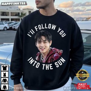 BTS Kim Taehyung V I'll Follow You Into The Sun T Shirt (1)