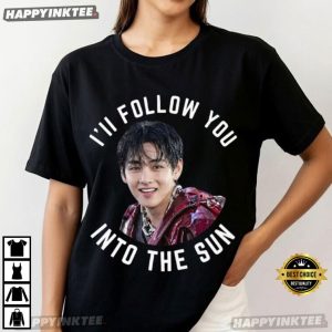 BTS Kim Taehyung V I'll Follow You Into The Sun T Shirt (2)