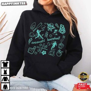 Coconuts Baseball Savannah Baseball Summer Game Day T Shirt (2)