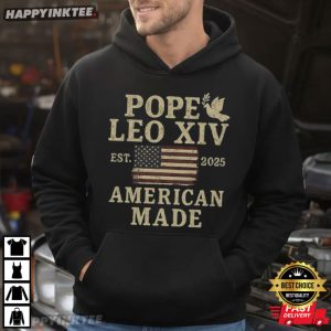 Robert Francis Prevost Pope Leo XIV American Made Religious T Shirt (3)