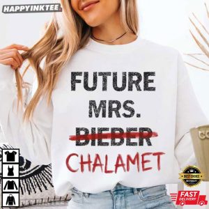 Kylie Jenner Future Mrs Bieber Chalamet Coachella T Shirt 2