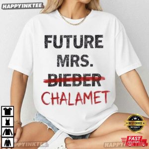 Kylie Jenner Future Mrs Bieber Chalamet Coachella T Shirt 1 (1)