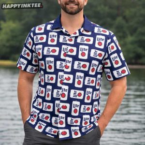 Lite Beer Lover Gift for Dad Hawaiian Shirt (2)