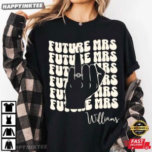 Future Mrs Bachelorette Bride Custom Name T Shirt (2)