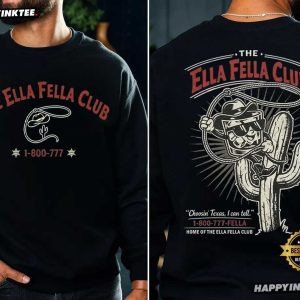 Ella Langley The Ella Fella Club Western Country Concert T Shirt (1)