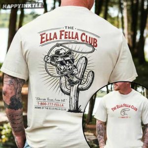 Ella Langley The Ella Fella Club Western Country Concert T Shirt (2)