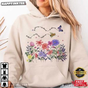 Floral Anti Trump Resist Protest Political Statement T Shirt (3)