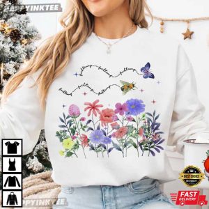 Floral Anti Trump Resist Protest Political Statement T Shirt (4)