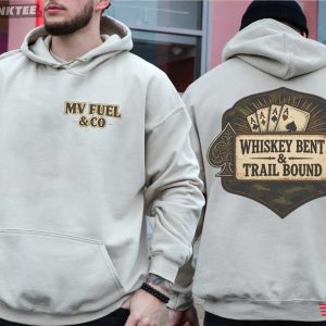 Whiskey Bent Trail Bound Country Drinking Western T Shirt (2)