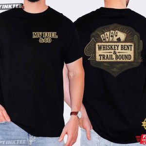 Whiskey Bent Trail Bound Country Drinking Western T Shirt (3)