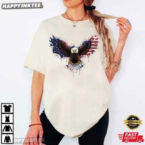 American Eagle Patriotic 4th Of July Independence Day T Shirt (4)