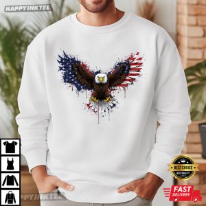 American Eagle Patriotic 4th Of July Independence Day T Shirt (3)