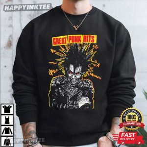 Great Punk Hits Gism Laughin Nose Jap Punk T Shirt (1)
