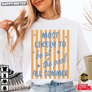 Most Likely To Custom Text Last Day of School Summer Break T Shirt (1)