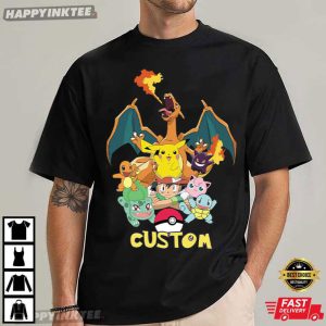 Pokemon Birthday Gift Custom Name T Shirt (4)