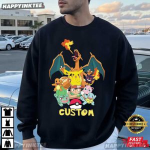 Pokemon Birthday Gift Custom Name T Shirt (1)
