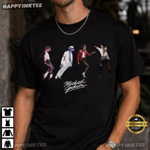 Michael Jackson Dancing 90s King of Pop Music T Shirt (1)