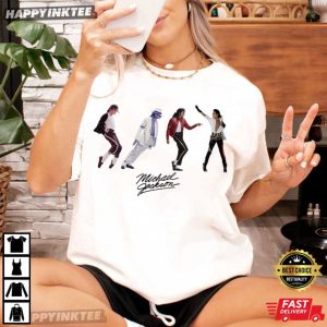 Michael Jackson Dancing 90s King of Pop Music T Shirt (2)