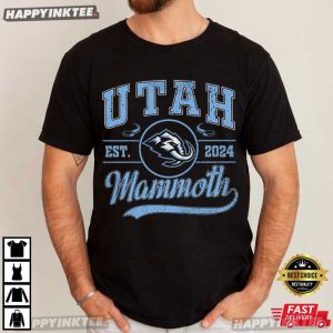 Utah Mammoth Hockey Retro Fan Gift T Shirt (2)