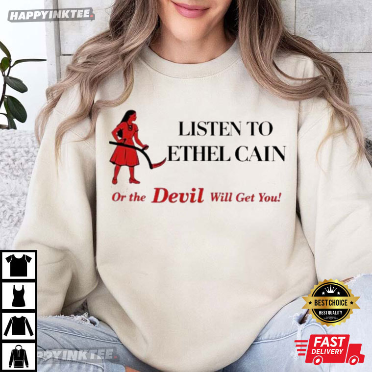 Listen to Ethel Cain or Devil Will Get You Coachella Music T-Shirt