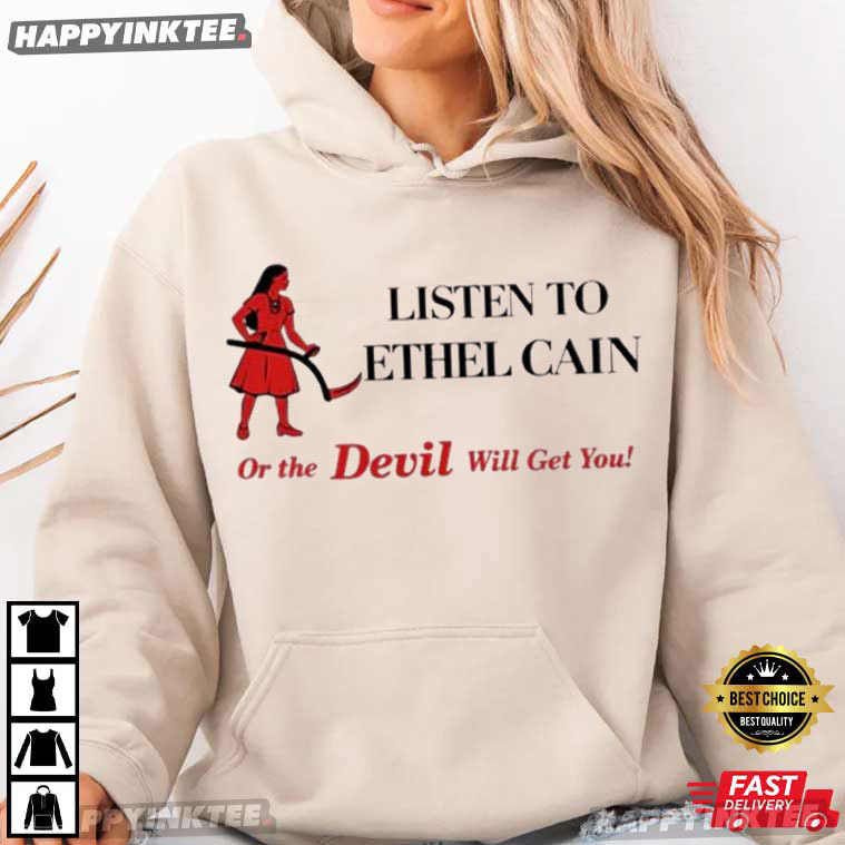 Listen to Ethel Cain or Devil Will Get You Coachella Music T-Shirt