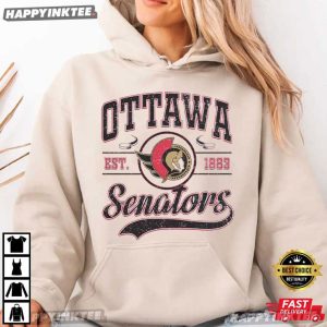 Ottawa Senators Hockey Retro Fan Gift T Shirt (4)