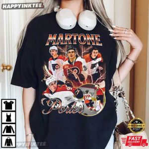 Porter Martone Philadelphia Flyers Vintage NHL Fan Hockey T Shirt (1)