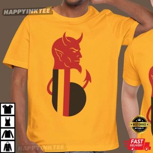 Belgium National Football Team Red Devils Mascot T-Shirt