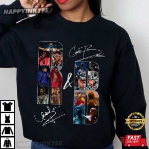 Chris Brown And Usher Raymond And Brown RnB Gift T Shirt (4)