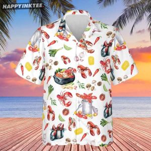 Crawfish Cajun Food Lovers Gift Summer Hawaiian Shirt (1)