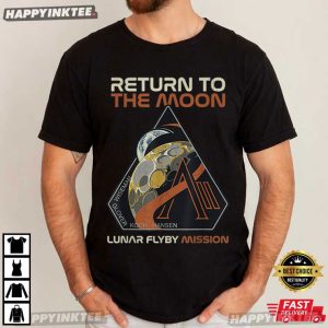 Nasa Artemis II Return To The Moon Lunar Flyby Mission T Shirt (1)