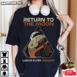 Nasa Artemis II Return To The Moon Lunar Flyby Mission T Shirt (2)