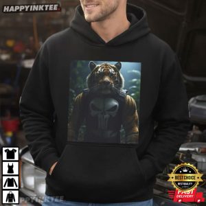 Tiger Warrior Skull T Shirt (3)